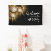 Bannière de fête de bienvenue (En situation)