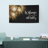 Bannière de fête de bienvenue (Salon professionnel)