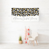 Bannière de fête de douche de mariage à impression (Insitu)