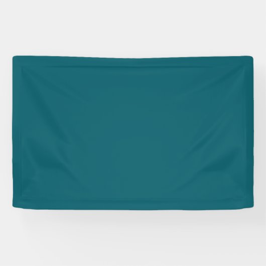 Bannière de fête Deep Teal (Horizontal)