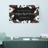 Bannière de Fête des mariées de fleurs d'anémones (Salon professionnel)