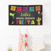 Bannière de Fête des mariées Fiesta avec Margarita (En situation)