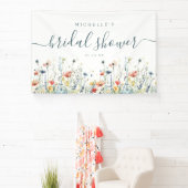 Bannière de Fête des mariées Fleur sauvage dynamiq (Insitu)