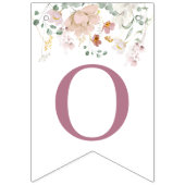 Bannière de Fête des mariées florale (Troisième drapeau)