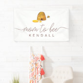 Bannière de Fête des mariées Maman-to-Abee (En situation)