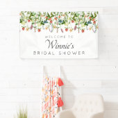 Bannière de Fête des mariées végétale (En situation)