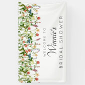 Bannière de Fête des mariées végétale (Vertical)