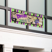 Bannière de fête d'Halloween (Bâtiment extérieur)