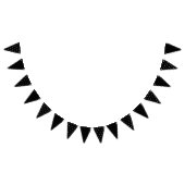 Bannière de fête initiale (noir et blanc) (Tout)