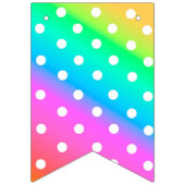 Bannière de fêtes/Arc-en-ciel et Pois (Troisième drapeau)