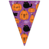 Bannière de fêtes/Banderole d'Halloween ou traitem (Troisième drapeau)