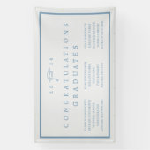 Bannière de fin d'études du lycée de quartier (Verticale)