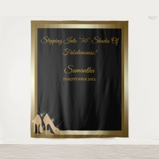 Bannière de fond sur la tapisserie de la fête d'an (Devant)