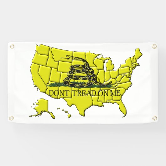 Bannière de Gadsden America (Horizontal)