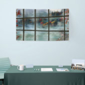 Bannière de gel d'automne Cwm (Salon professionnel)