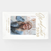 Bannière de graduation de couleur EDITABLE au char (Horizontal)