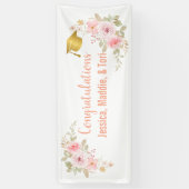 Bannière de graduation de nom personnalisé (Vertical)