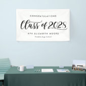 Bannière de graduation des couleurs de classe styl (Salon professionnel)