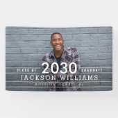 Bannière de graduation des couleurs de cool (Horizontal)