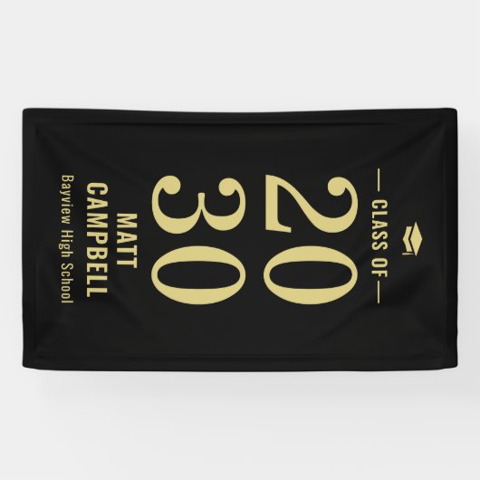 Bannière de graduation des couleurs de l'année sol (Horizontal)