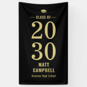 Bannière de graduation des couleurs de l'année sol (Vertical)