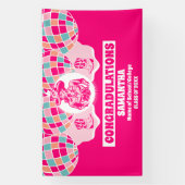 Bannière de graduation Extra Large Space Cowgirl 2 (Verticale)