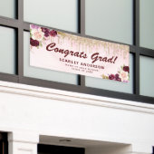 bannière de graduation florale de la baie d'élégan (Bâtiment extérieur)