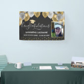 Bannière de graduation Gold et Silver Balloons (Salon professionnel)