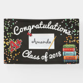 Bannière de graduation personnalisée (Horizontal)