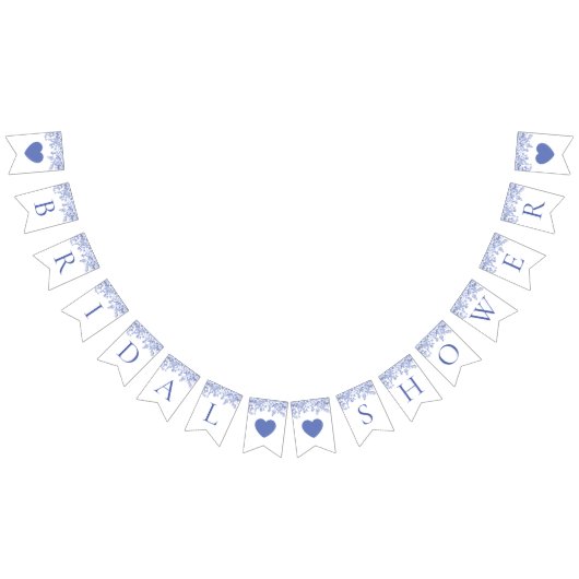 Bannière de guirlande de fête prénuptiale florale  (Tout)