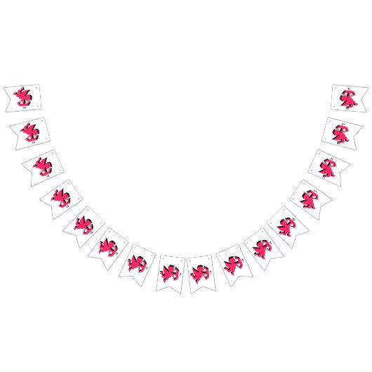 Bannière de guirlande de la Saint-Valentin Double  (Tout)