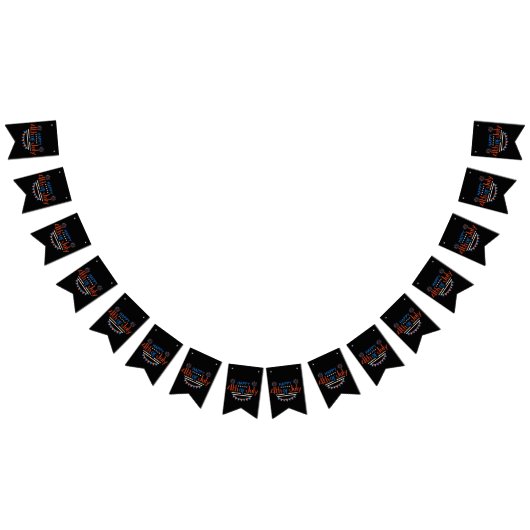 Bannière de guirlande du Jour de l'Indépendance du (Tout)