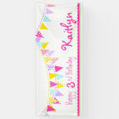 Bannière de jonction de 3e anniversaire (Vertical)