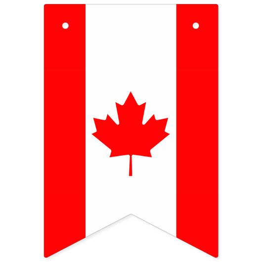 Bannière de jonction du drapeau du Canada (Deuxième drapeau)