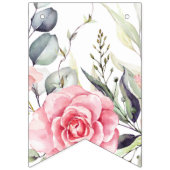 Bannière de jonction florale floue (Deuxième drapeau)