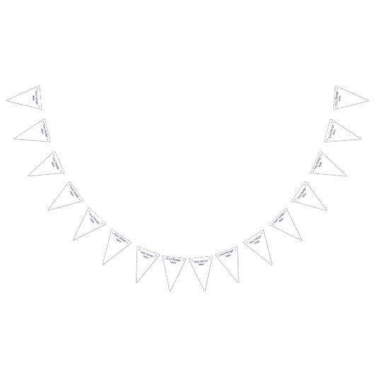 Bannière de jonction triangulaire personnalisée (Tout)