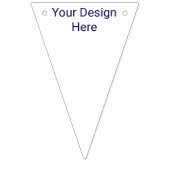 Bannière de jonction triangulaire personnalisée (Deuxième drapeau)