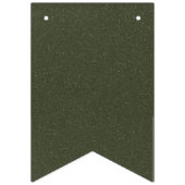 Bannière de la buntings vert mousse - Personnalisa (Premier drapeau)