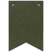 Bannière de la buntings vert mousse - Personnalisa (Troisième drapeau)