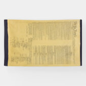 bannière de la Constitution des États-Unis (Horizontal)