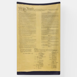 bannière de la Constitution des États-Unis