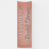 Bannière de la Faire-part de Fête des mariées rose (Vertical)