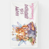 Bannière de la FÊTE D'ANNIVERSAIRE (Vertical)