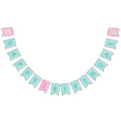 Bannière de la fête d'anniversaire Cute Llama (Tout)