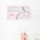 Bannière de la fête d'anniversaire magique de Unic (Insitu)