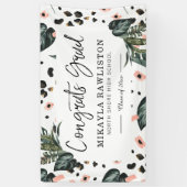 Bannière de la fête de graduation | La végétation  (Vertical)