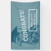 Bannière de la fête de graduation personnalisée un (Vertical)