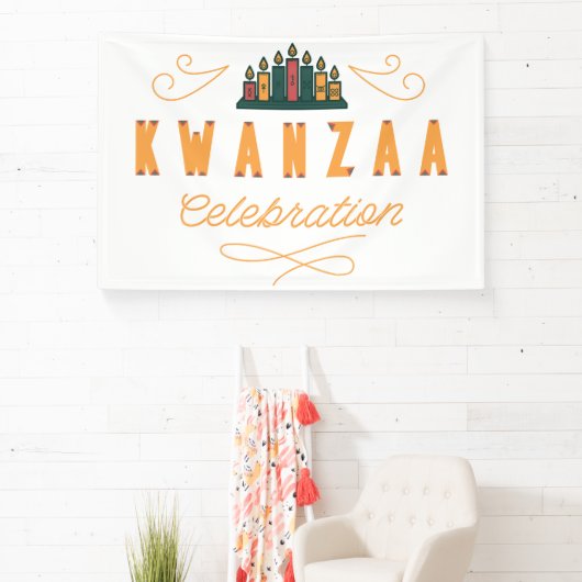 Bannière de la fête de Kwanzaa (Insitu)