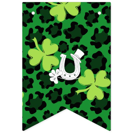 Bannière de la fête de la Saint Patrick (Deuxième drapeau)