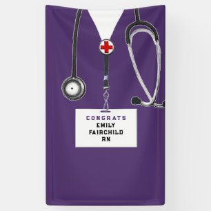 Bannière de la fête de l'infirmière